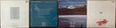 4 Dan Fogelberg Vinyl Record Albums - Innocent Age - Windows & Walls - High Country Snow -Exiles