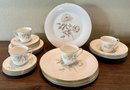 Royal Daulton Yorkshire Rose Dinnerware - Plates - Cups - Saucers - Side Plates