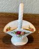 Royal Albert Old Country Roses - 1962 Cat - Vase - Swan Dish & Miniature Teapot With Lid