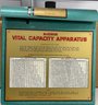 Vintage Mckesson Vital Capacity Apparatus
