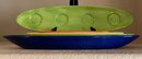Pottery Barn 4-peice Colorful Nesting Dish Set And Tray