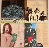 (4) Vintage Frank Zappa Vinyl Albums - Them Or Us Zoot Allures, Tenceltown Rebellion, And One Size Fits All