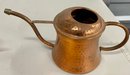 Vintage Copper Lot - Handled Measuring Cups, Salt And Pepper, Watering Can, And More