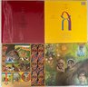 (4) Vintage King Crimson Vinyl Albums - Lizard In The Wake Of Pisidian, Discipline, Three Of A Perfect Pair