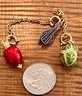 3 Joan Rivers Faberge Enamel Eggs And Enamel Attachable Individual Charms