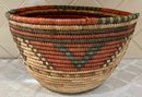 Vintage Hand Woven African Hausa Basket
