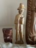 (5) Assorted Vintage Hand Carved Wooden Figurines - (1) Made In Ecuador And (1) Koa Wood
