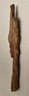 Vintage Hand Carved 27 Inch Driftwood Face Wall Hanging