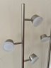 Pair Of 63.5 Inch Tri Bulb Stainless Floor Lamps With (4) Levels Of Brightness