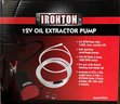 Ironton 12v Oil Extractor Pump With Original Box