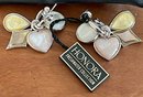 Honora Sterling Silver And Mother Of Pearl Earrings In Original Bag With Tag