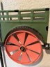 Vintage 58 Inch Outdoor Truck Pin Wheel With Stand