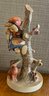 Goebel Hummel Germany Girl In Tree Figurine - Out Of Danger - 56/B West Germany