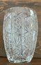 Large Crystal Engraved John Paul Vase Jan Pawell II