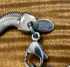 4 Vintage Milor China Stainless Steel Mesh - Heart & Link Bracelets