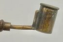 Antique French Powder And Shot Measuring Tool With Wood Handle Decigrammes Poudres