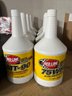 Vehicle Lot - Assorted Red Line Oil, Filters, Funnels, Oil Pan, And More
