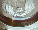 1972 The First Noel Franklin Mint Sterling Silver Christmas Ornament With Original Box