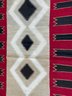 Navajo Vintage 45' X 74' Hand Woven Wool Rug (as Is)