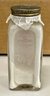 Larkin 1800's Surgical Antiseptic Powder Bottle With Lid And Original Tag