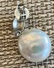 3 Pairs Honora Sterling Silver And Pearl Earrings - White - Large Pearl And Grey Pearl Wires