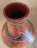 Vintage 16 Inch Made In Mexico Colorful Pitcher