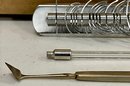 Vintage Anchor Rustless Needle Holder With Assorted Needles, Cataract Knife