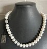 Honora Freshwater 18' Pearl Strand With Silver Tone Clasp In Original Box