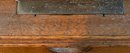 Antique Acorn Handle Solid Walnut Dresser With Original Locks & Knapp Drawer Joints  (no Key)