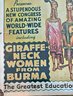 Ringling Bros & Barnum Bailey Circus Giraffe Neck Women From Burma Laminated Poster