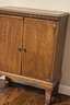 Antique Quarter Sawn Oak Two Door Cabinet