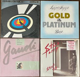 Record Vinyl Albums - Eagles - Lynyrd Skynyrd Gold & Platinum - Alan Parsons Gaudi - Steve Perry Street Talk