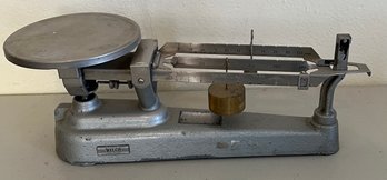 Vintage Welch Scientific Co. Triple Beam Balance Scale