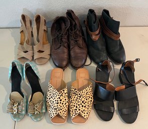 (6) Pairs Of Women's 8 And 8.5 Shoes - Dolce Peta, Bettye Muller, Madewell, Coclico, And More