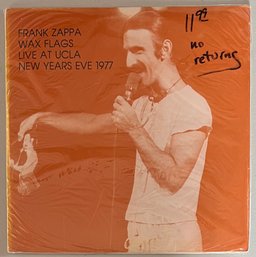 Frank Zappa Wax Flags Live At UCLA New Years 1977 Vinyl Album