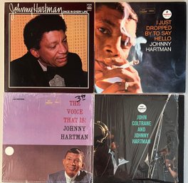 (4) Johnny Hartman And John Coltrane Albums - Once In Every Life, I Just Dropped By To Say Hello, And More