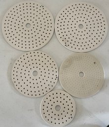 (6) Coors USA Desicater Plates