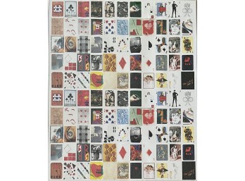 The Deck Of Cards Andrew Jones Art Studio London 1980