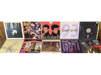 Assorted Vintage Record Albums Vinyl Devo, J Geils, Adam Ant, New Order & More