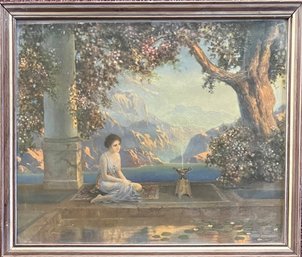 Small Vintage R. Atkinson Fox Framed Oriental Dreams Print