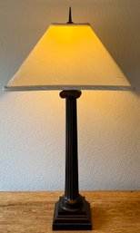 Bronze Tone Metal 34' Table Lamp