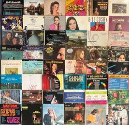 (48) Assorted Vintage Vinyl Albums - Holiday Box Sets, Instrumental, Classic, And More
