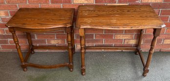 Pair Of Vintage Pennsylvania House Nesting Side Tables