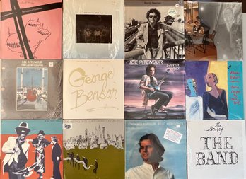(12) Vintage Vinyl Albums - Randy Newman, George Benson, Andy Summers, And More
