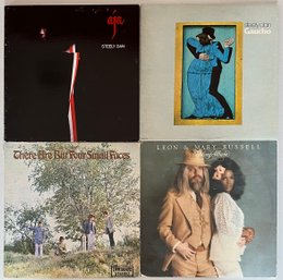 (4) Vintage Albums - (2) Steely Dan, There Are But Four Small Faces