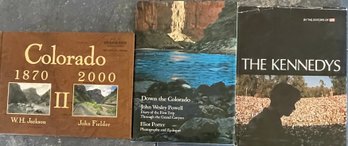 Coffee Table Books - Colorado John Fielder, Down To Colorado, And The Kennedy's
