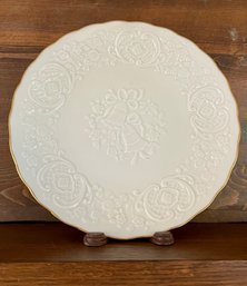 Lenox The Wedding Promises Marriage Plate Commemorative Edition