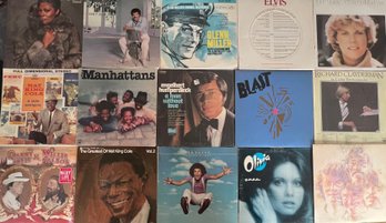 (15) Assorted Vintage Vinyl Albums - Lionel Richie, Willie Nelson, Leo Sayer, Anne Murray, And More