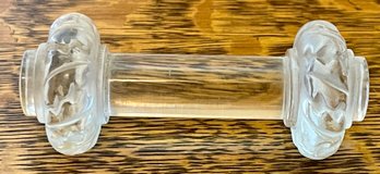 Vintage Signed Lalique France Crystal Knife Rest