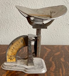 Invincible No. 2 Antique Postal Scale With Removable Top